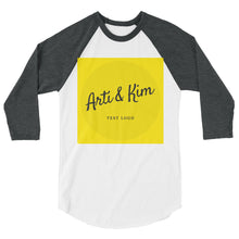 Load image into Gallery viewer, 3/4 sleeve raglan shirt
